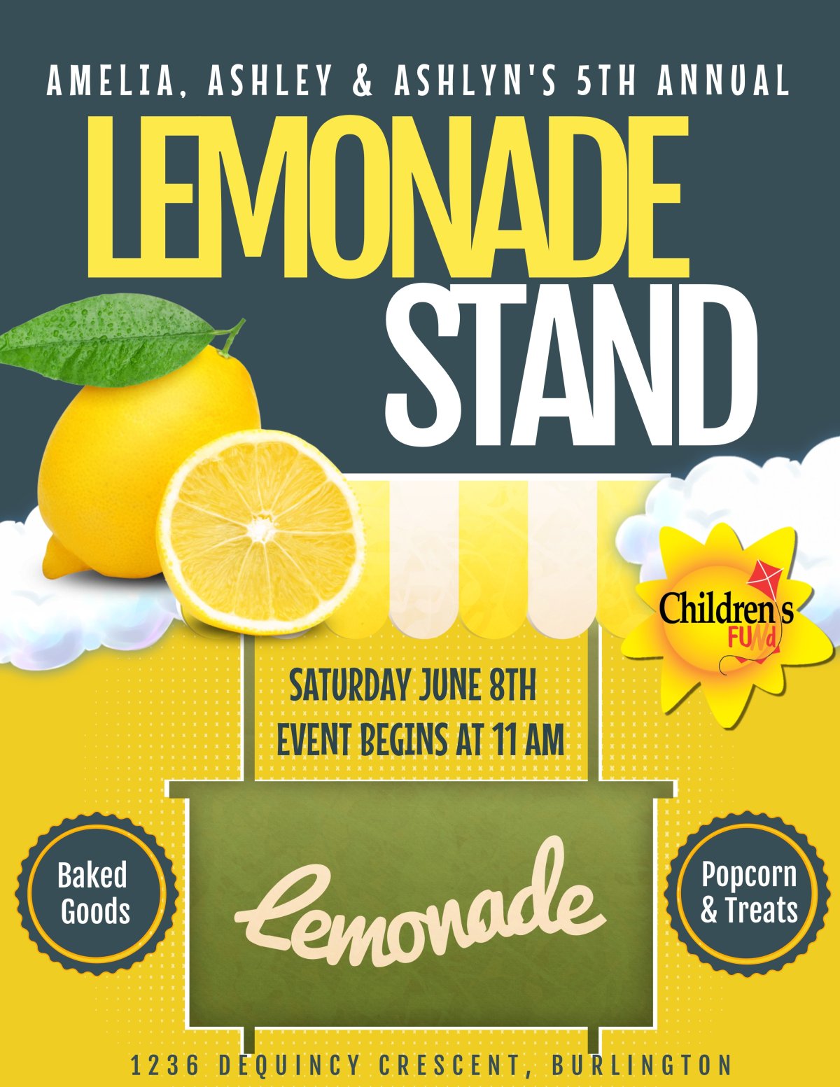 5th Annual Charity Lemonade Stand - image