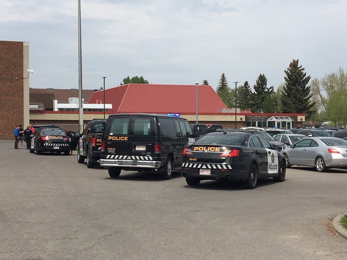 Lord Beaverbrook High School was locked down on Thursday after reports of a suspicious person. 