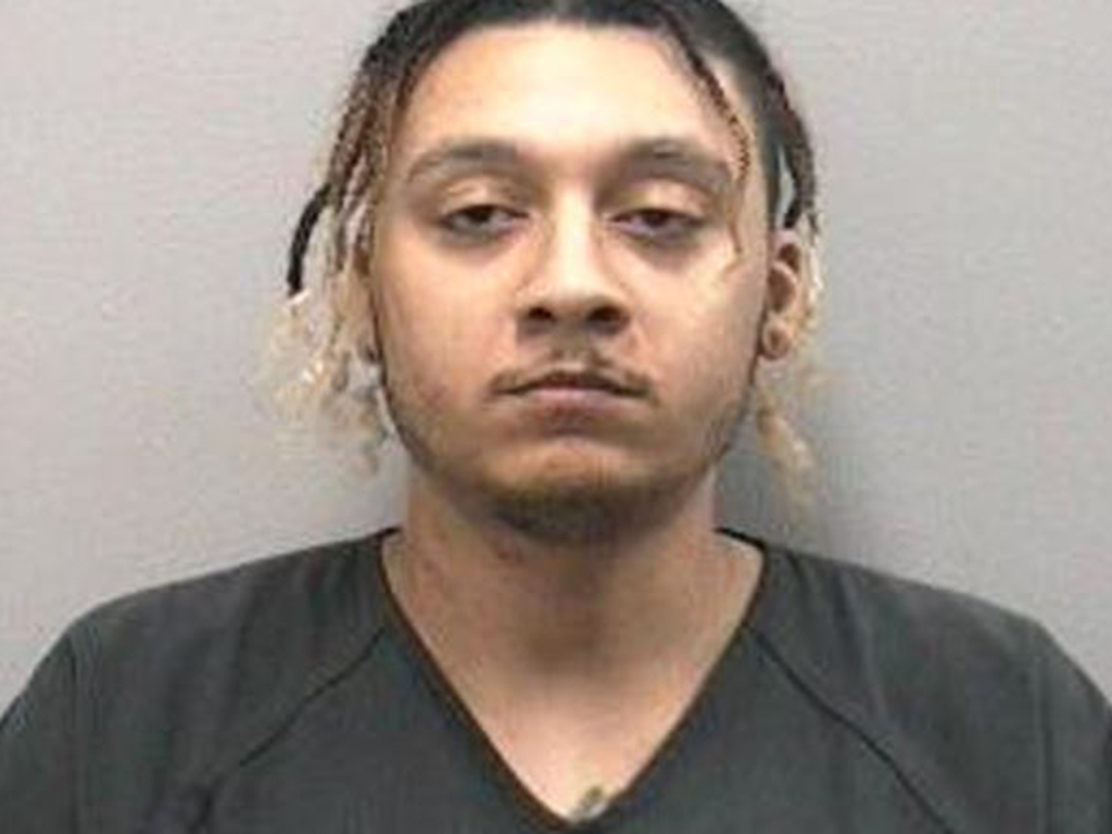 Kyle Jamison Jones is pictured in his mugshot, released by Florida police.