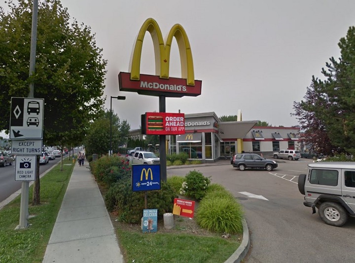 A McDonald's restaurant is seen in a Global News file photo. On Fri. May 12, 2023, Vancouver Coastal Health issued a hepatitis A warning to diners at the 3695 Lougheed Highway restaurant during certain dates and hours in April and May.