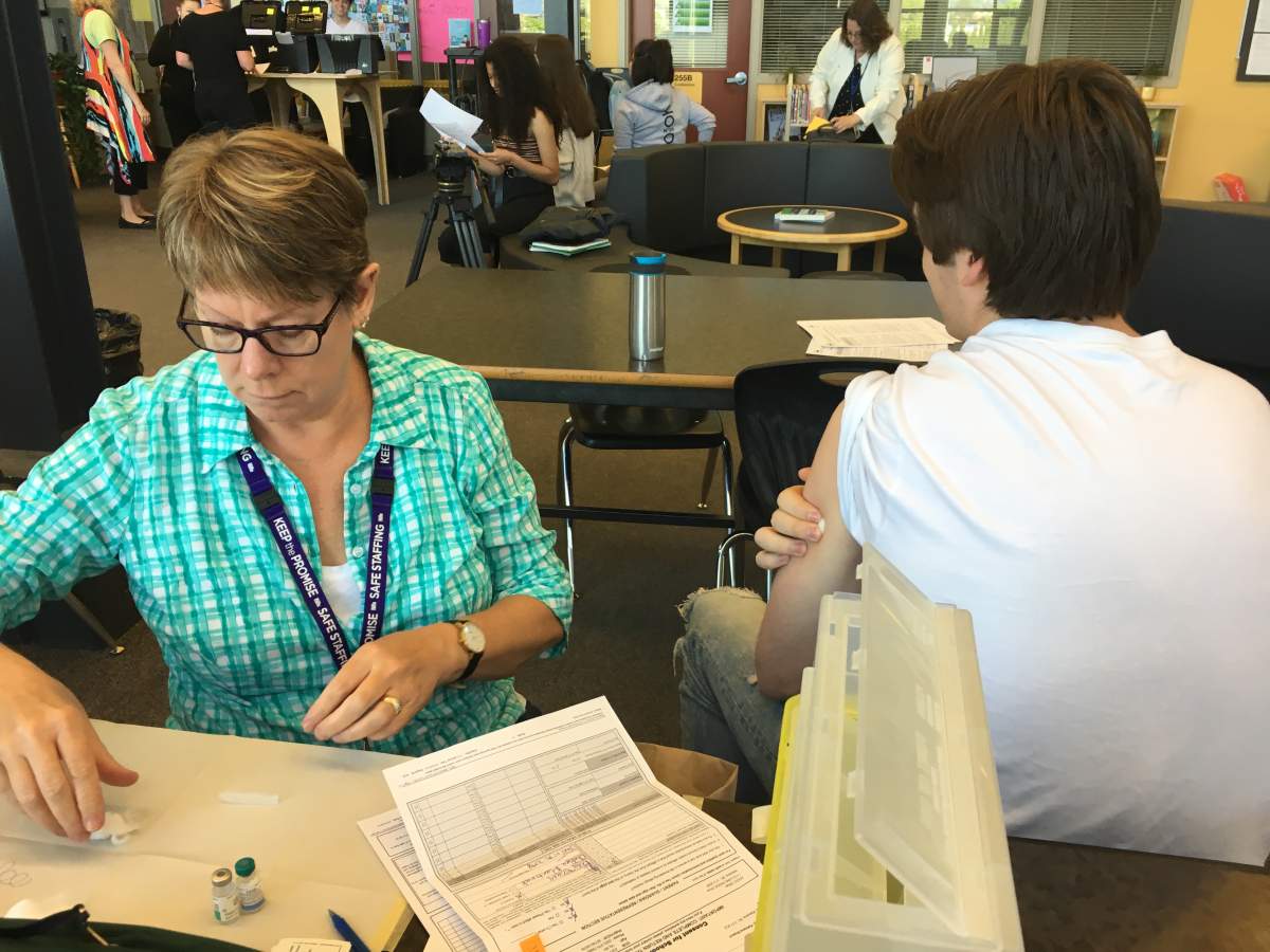 Kelowna Secondary School latest to host measles, mumps, rubella catch-up clinic - image