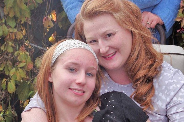 Mekayla and her mother, Paula Bali.