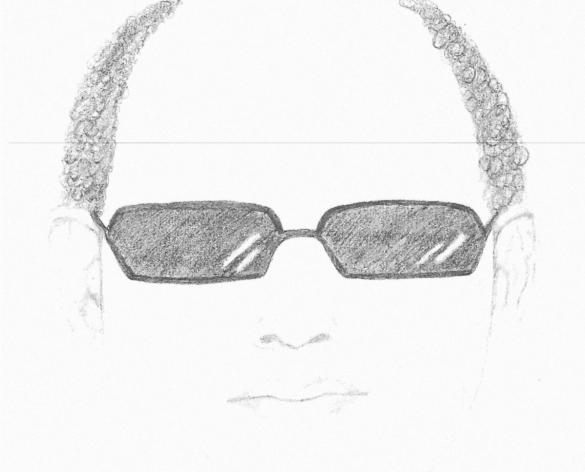 A police sketch of a suspect who allegedly exposed himself to a 13-year-old girl in North Vancouver on May 15, 2019.