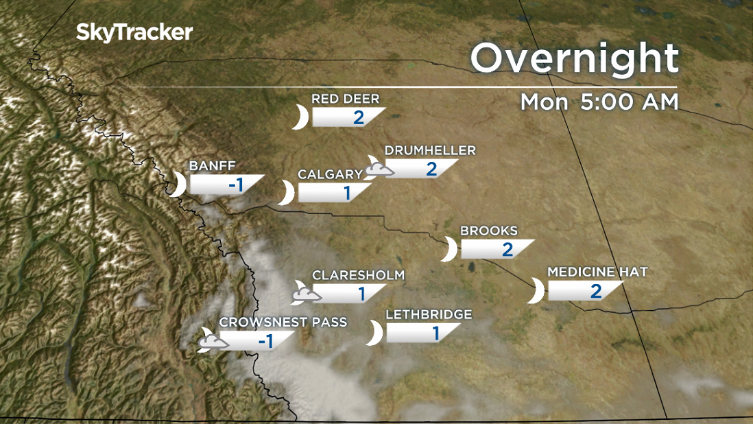 Once again, frost advisories are in effect as temperatures are expected to dip to near or below freezing overnight Sunday into Monday morning.