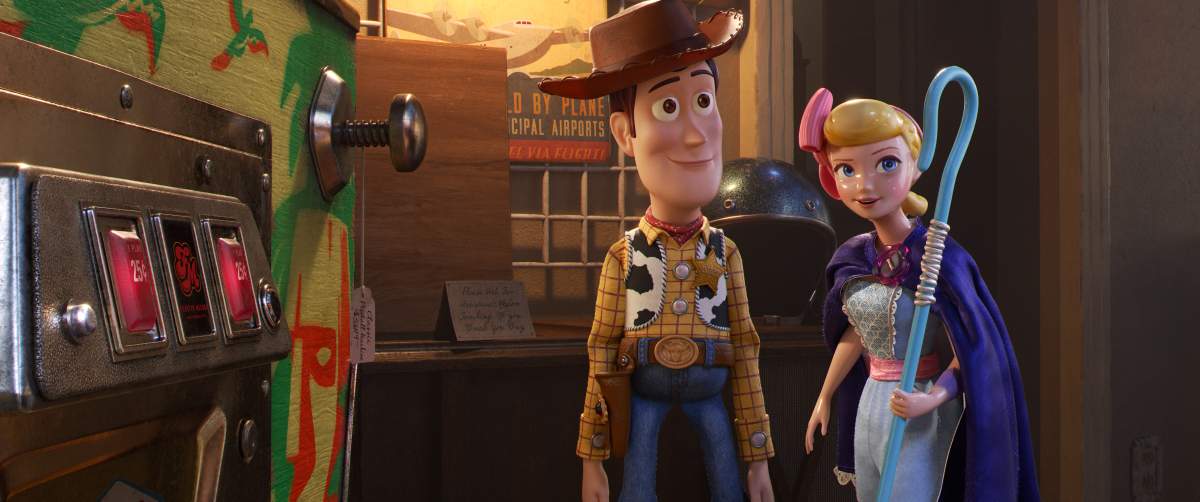 Featuring Annie Potts and Tom Hanks as the voices of Bo and Woody, ‘Toy Story 4’ opens in U.S. theatres on June 21, 2019. ©2019 Disney/Pixar. All rights reserved.