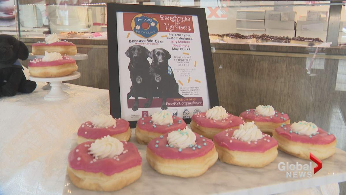 Jelly Modern Donuts has created special donuts as a fundraiser for the CPF and PADS programs.