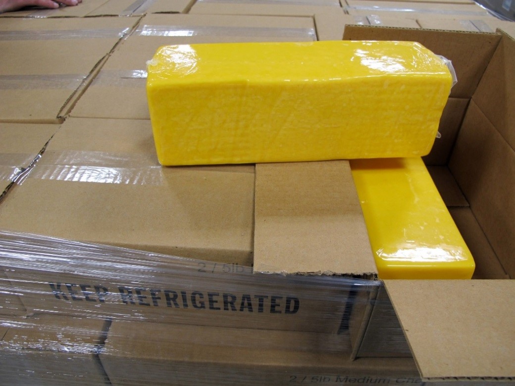 Almost 4,000 kilograms were confiscated from a vehicle trying to cross the Canadian border at the Thousand Islands crossing.