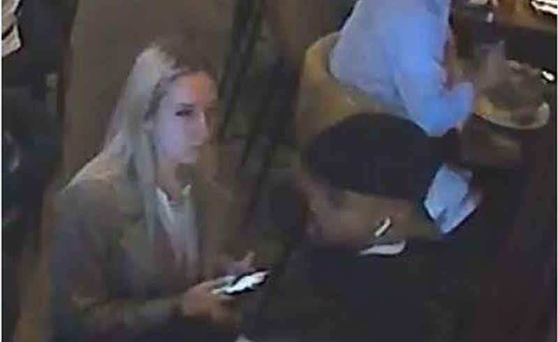 Man and woman wanted for pick pocket thefts in downtown core, last month.