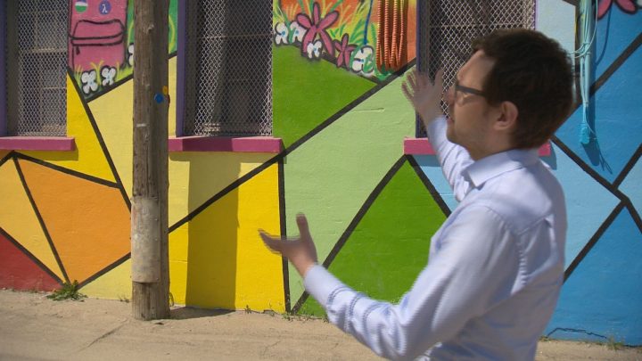 A new mural in Moose Jaw commemorates 50 years since the decriminalization of homosexuality.