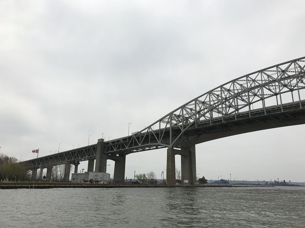 The MTO has been closing lanes on the Burlington Skyway Bridge every Friday during the summer of 2023 for a construction initiative.