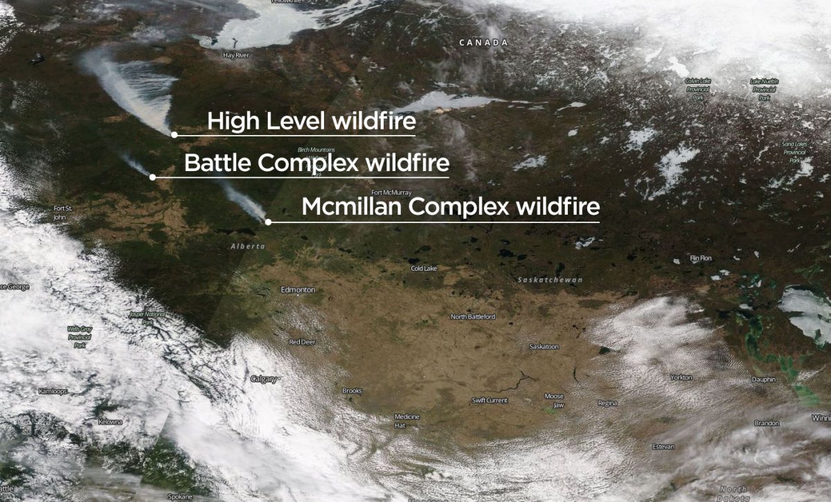 Smoke from the Alberta wildfires drifts across Canada — here’s what it