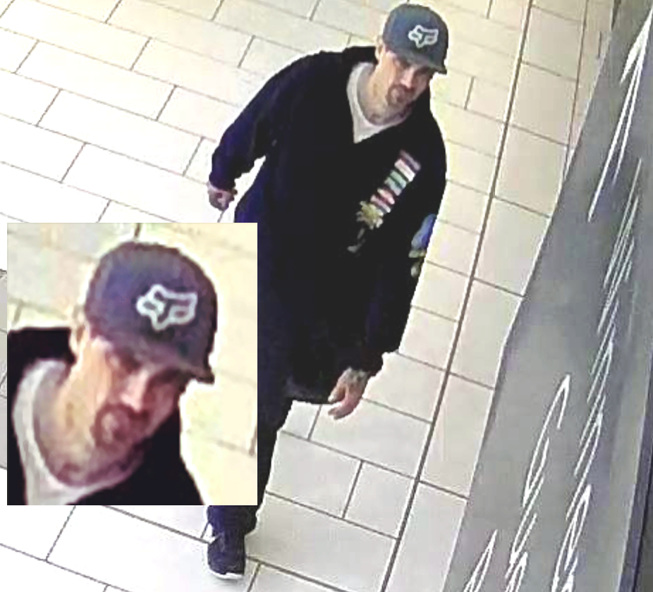 Police are looking for this man in connection with the alleged theft of high-end jewelry worth almost $20,000.