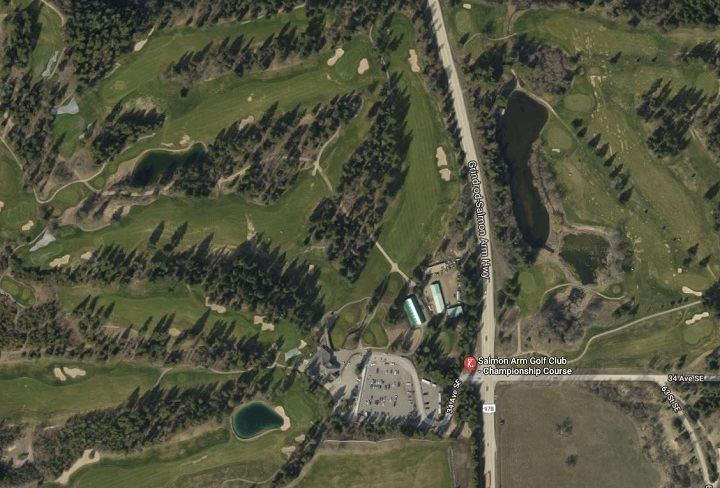 The Salmon Arm Golf Club is up for sale. It has a reported value of more than $4 million.