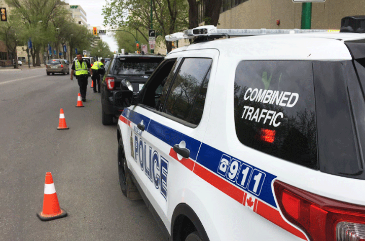 Saskatoon police are working alongside partner agencies during a traffic safety blitz around the city.