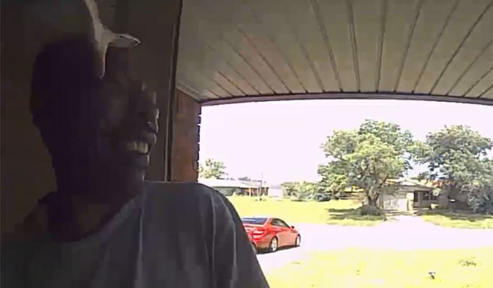 Copeland explained to CNN that he was a bit stunned seeing his friend rushing into the home, clutching his face.