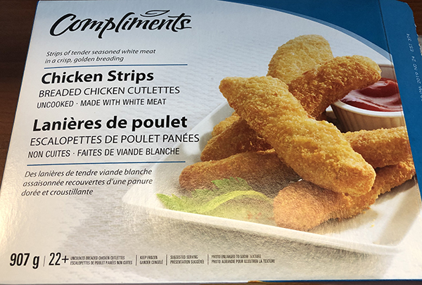 Sofina Foods recalls Compliments Chicken Strips due to possible salmonella contamination - image