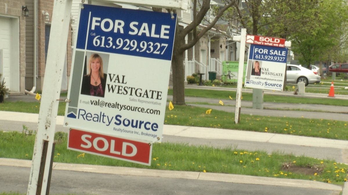 A national housing report says housing prices in Kingston are meant to level out in the coming years.