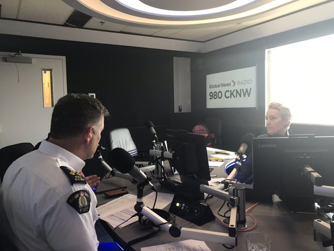 Behind the scenes with Surrey RCMP’s Dwayne McDonald and CKNW’s Lynda Steele