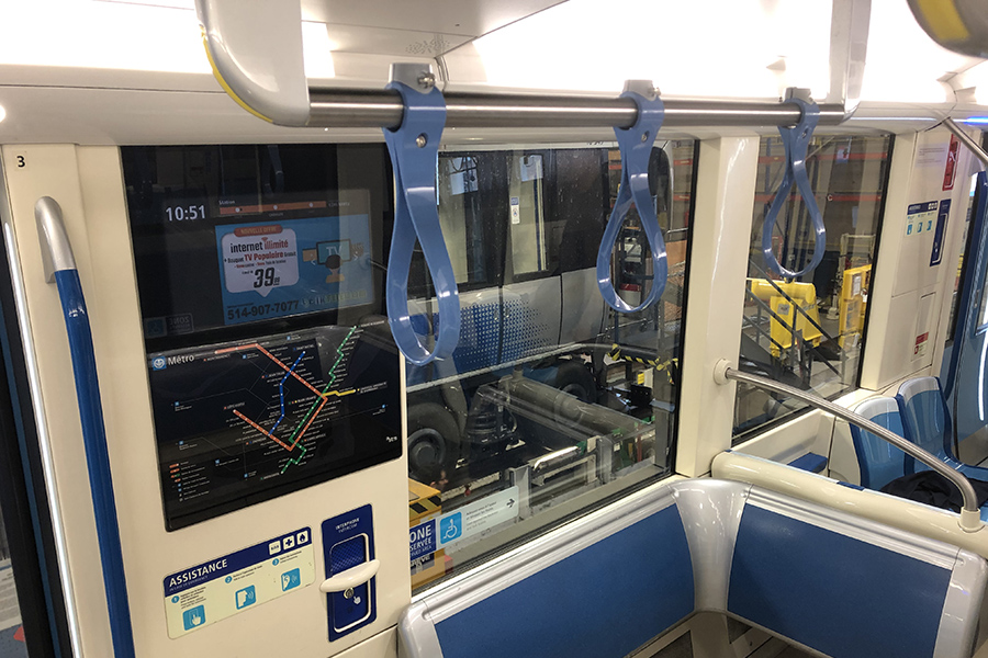 The STM is adding handles to its AZUR trains.