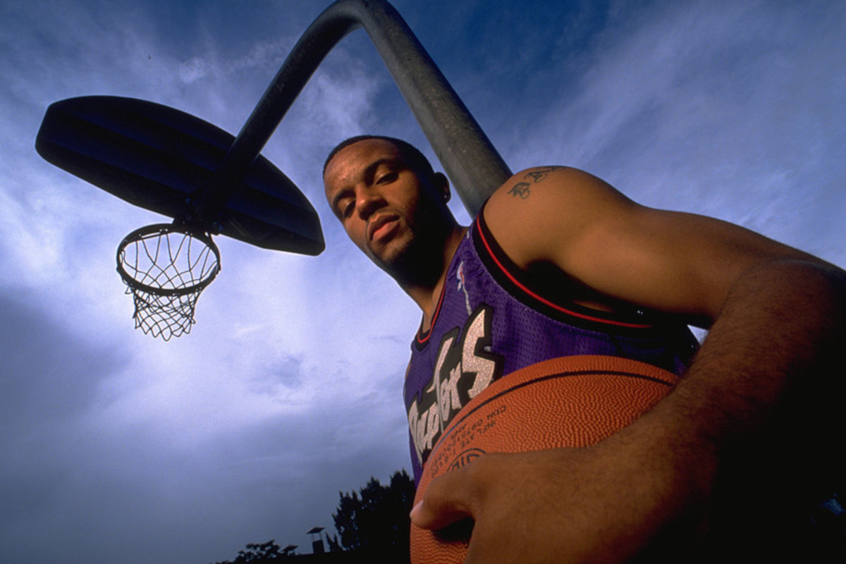 NBA Basketball – A portrait of Toronto Raptors guard Damon Stoudamire in Toronto on June 24, 1996.