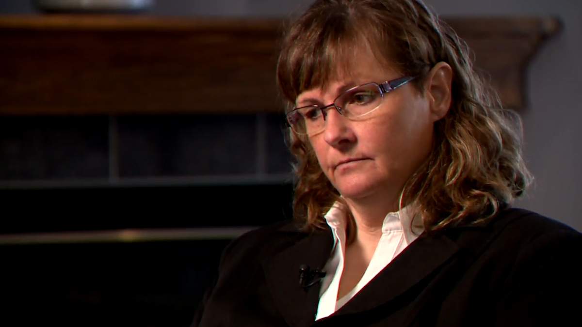 ‘We see so much that people shouldn’t see,’ says Sue Olson, who was a Mountie for 28 years. ‘Instead of looking after us when we get that way, they get rid of us.’
