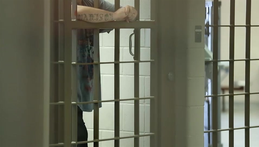File shot of a prisoner. 