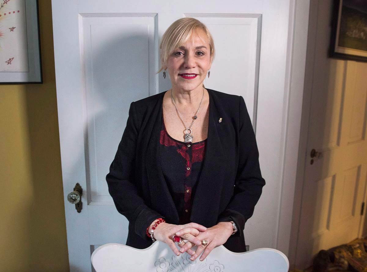 File - Lenore Zann is seen at home in Truro, N.S. on Friday, Jan. 8, 2016. 