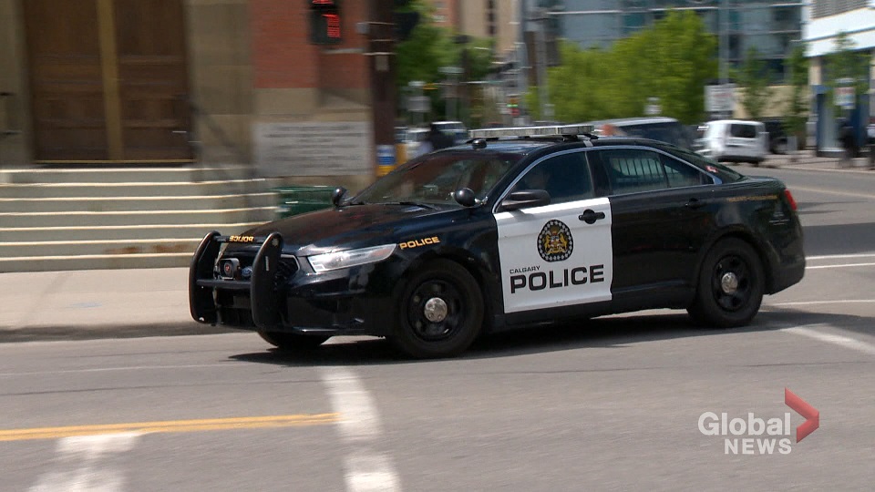FILE - A Calgary Police Service cruiser.