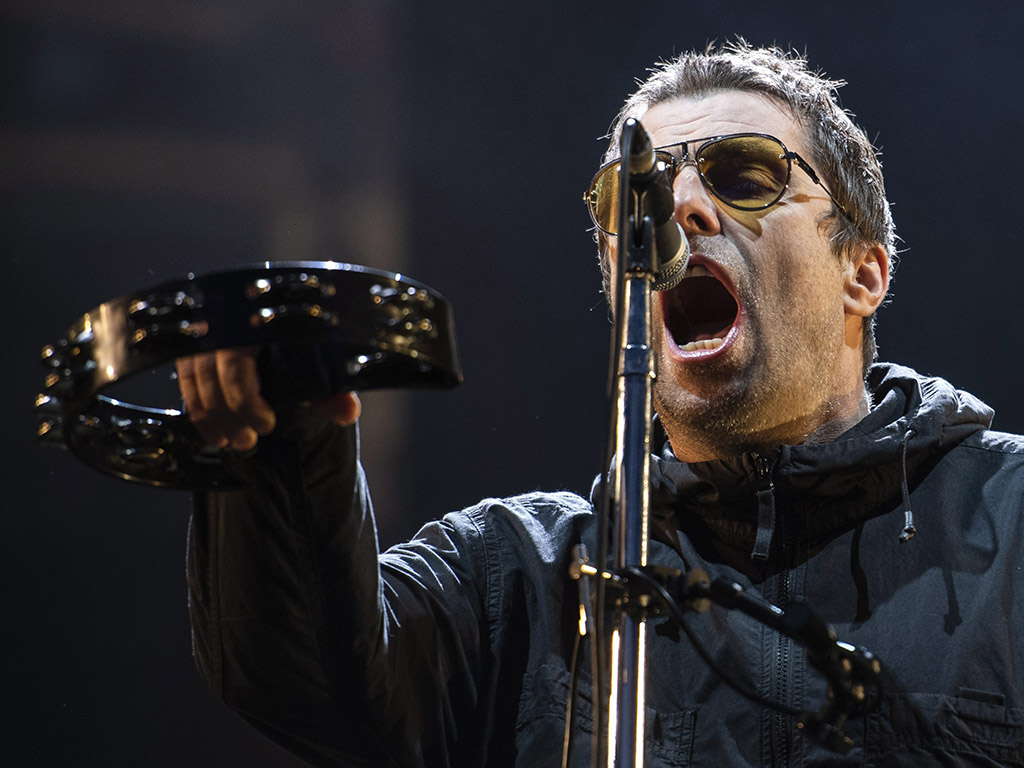 Liam Gallagher performs onstage at the Zuerich Openair, in Glattbrugg near Zurich, Switzerland, on Aug. 24, 2018.
