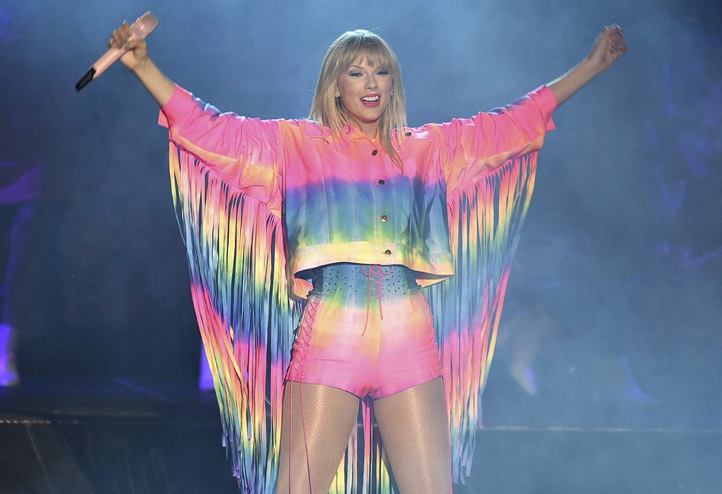 Taylor Swift performs at Wango Tango on June 1,  in Carson, Calif.
