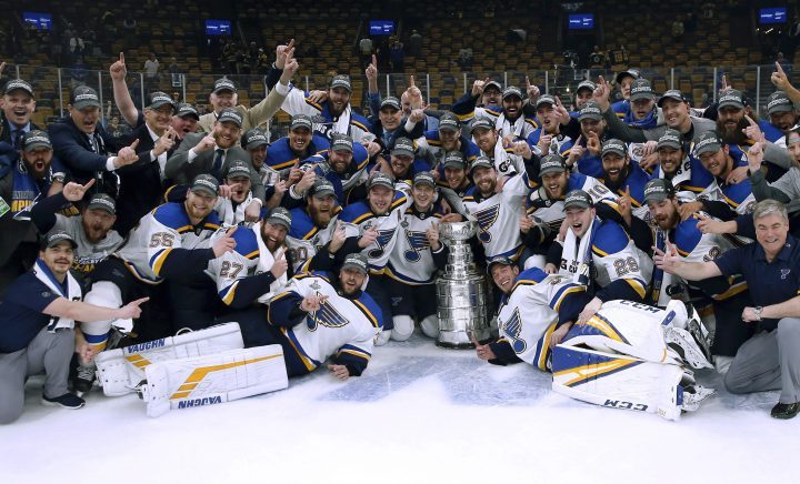 St. Louis Blues Day With The Cup: Jaden Schwartz and Tyler Bozak