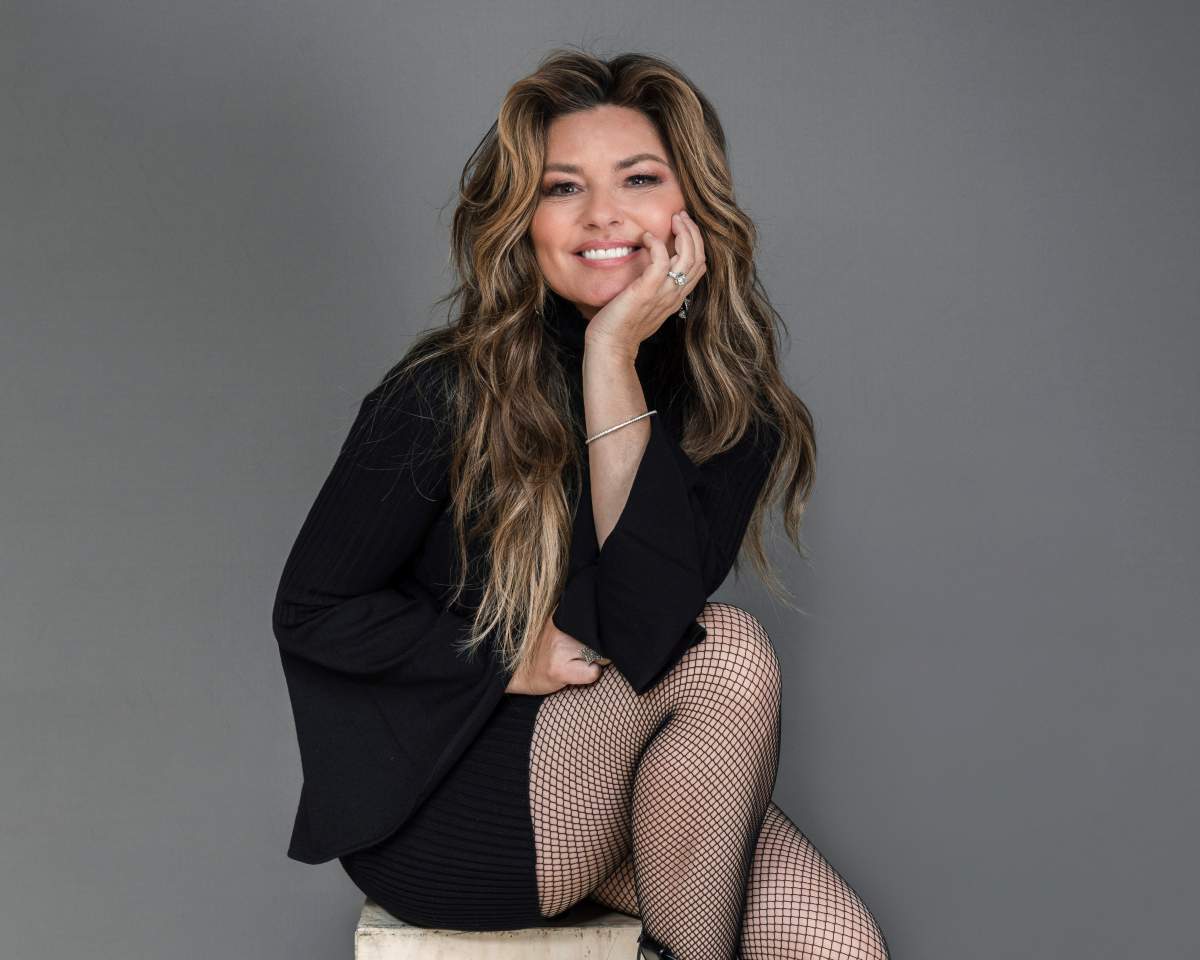 Shania Twain poses for a portrait at her Manhattan hotel on Friday, June 14, 2019, in New York City.