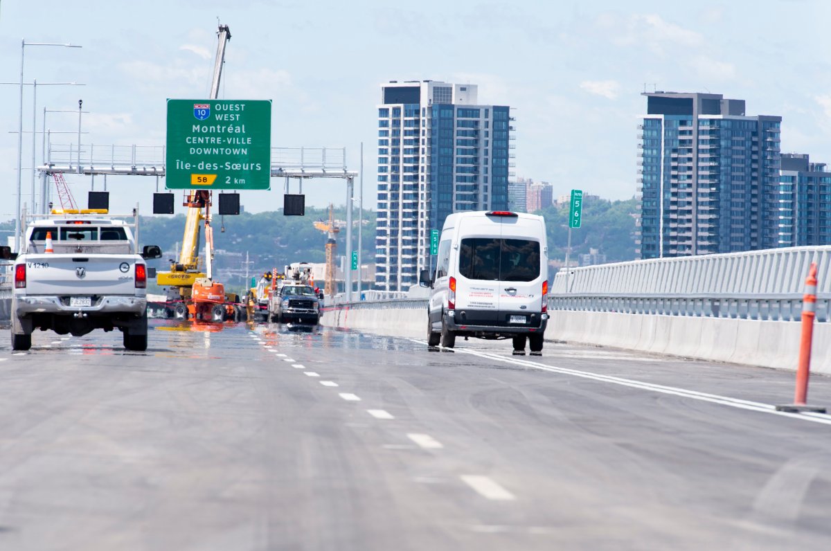 The road closures come as the new Samuel de Champlain Bridge is almost ready to open.