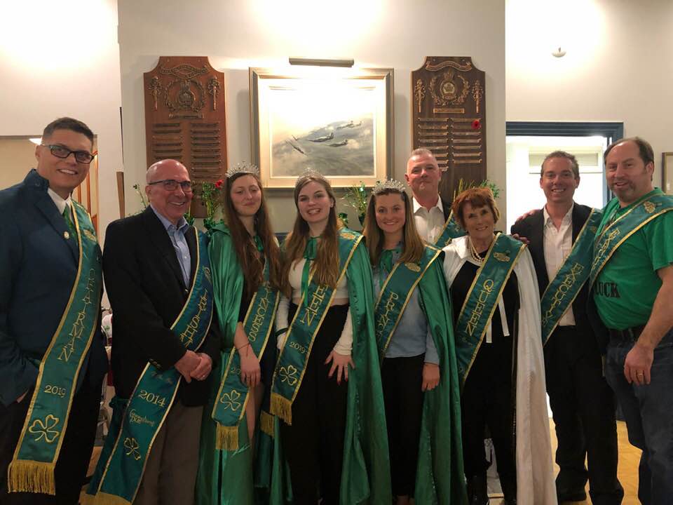 Dinner at the Hudson Legion the night before the 10th running of Hudsons' Annual St. Patrick's Day Parade.