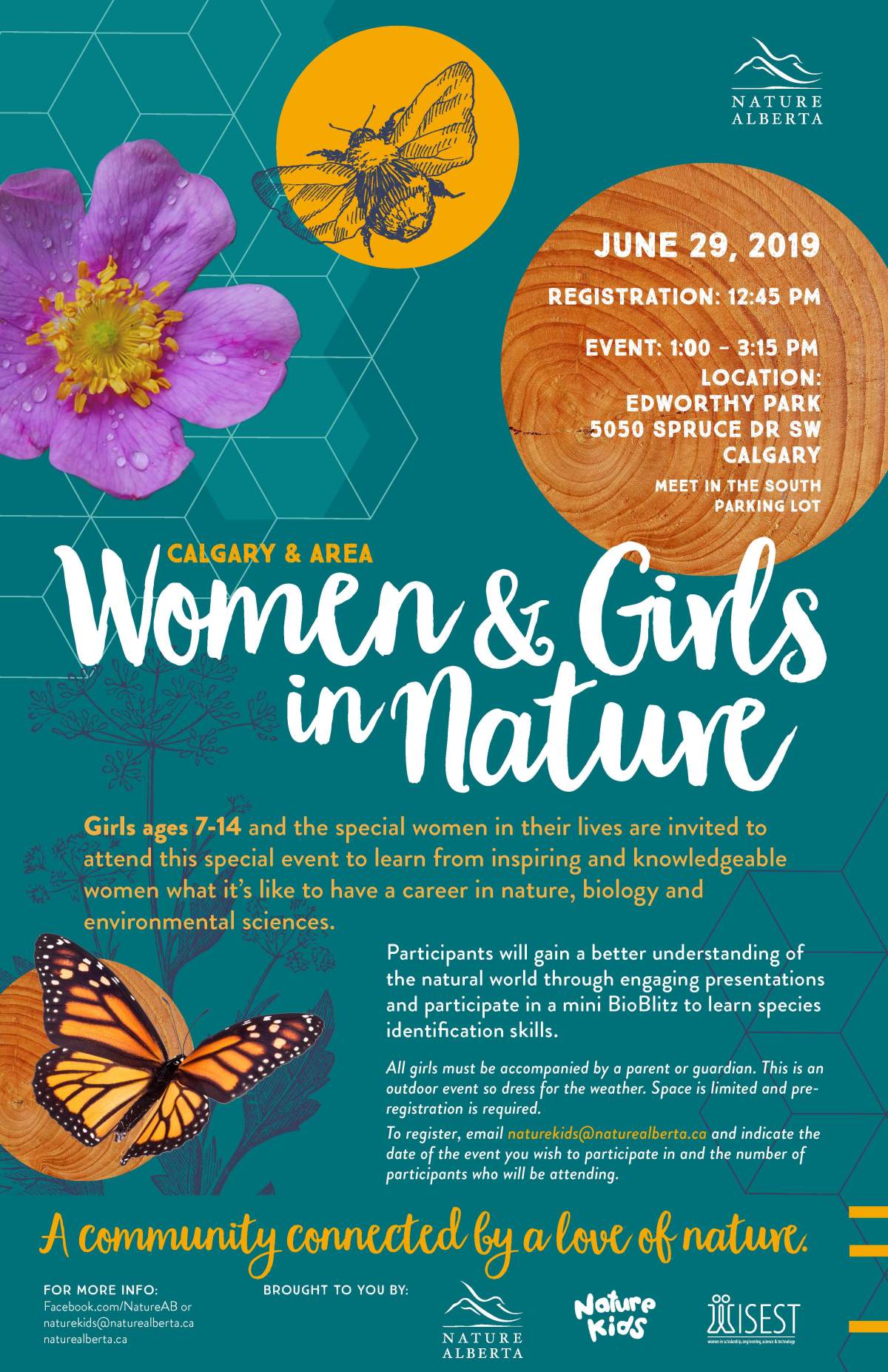 Women and Girls in Nature event - image