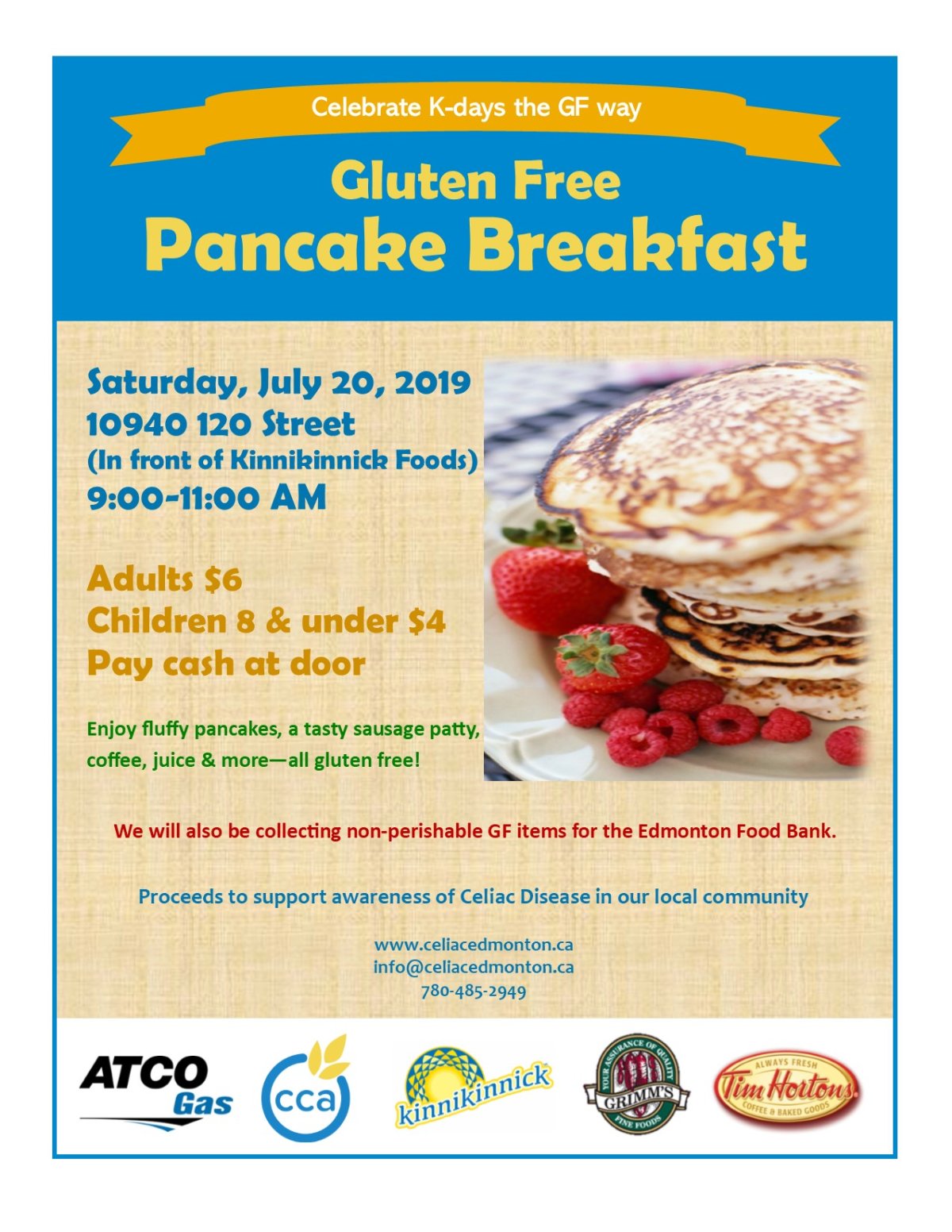 Gluten-Free Pancake Breakfast - image