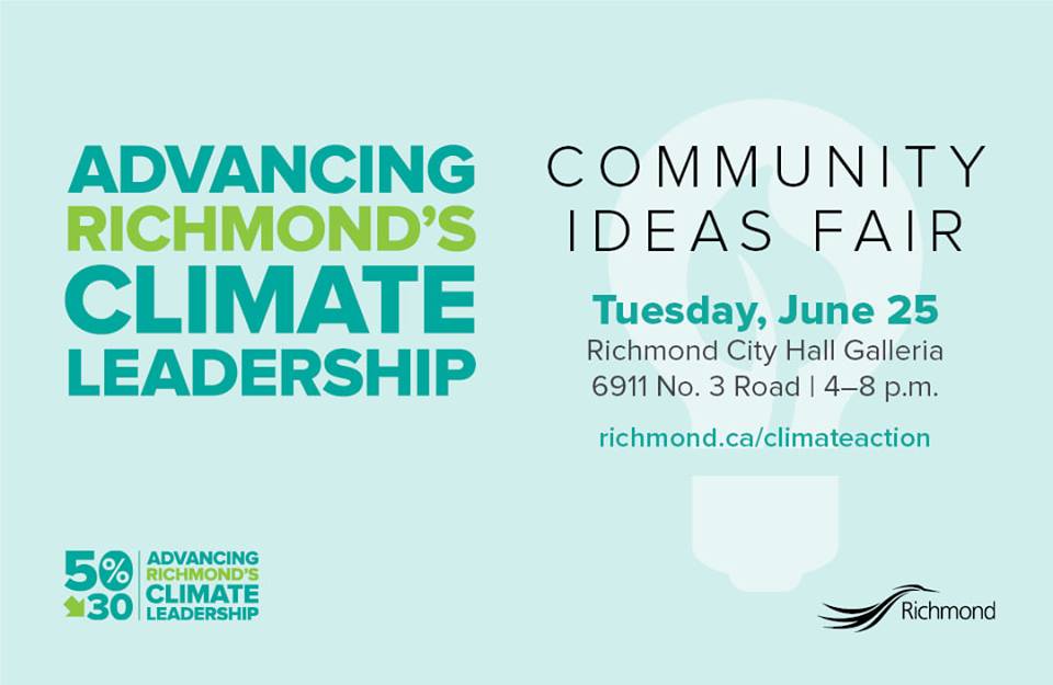 Advancing Richmond’s Climate Leadership: Community Ideas Fair - image