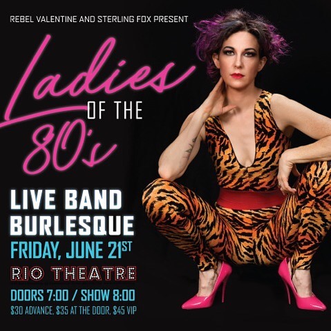 Ladies of the 80s Live Band Burlesque - image