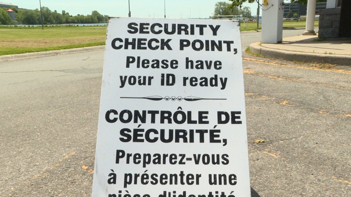 Come Monday, security officials will no longer be guarding their posts outside of Kingston's two largest military institutions.