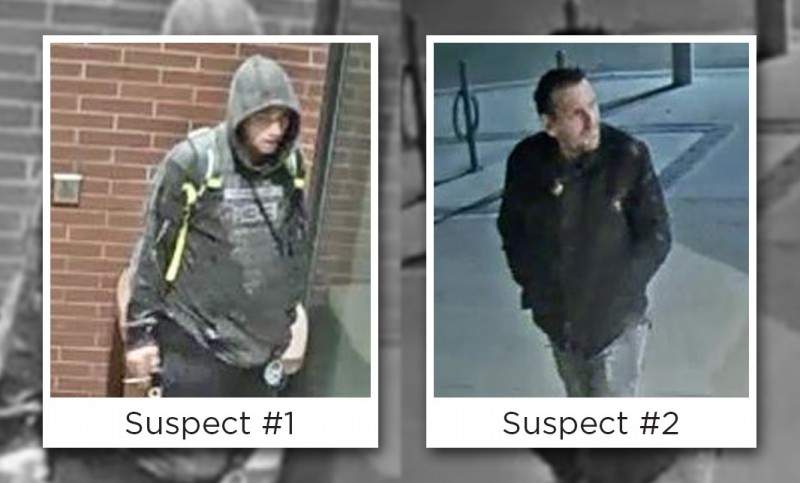 Hamilton police allege the three suspects broke into the McMaster Automotive Resource Centre.