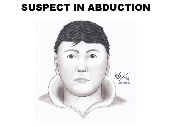 A police sketch of the suspect in a teen's kidnapping near Landmark in 2019. On Thursday RCMP announced a n arrest in the case.