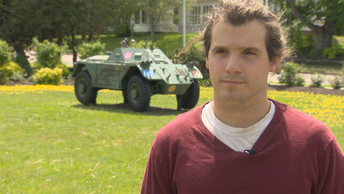 Alex Thomas, a resident opposed to the installation of a AVGP Cougar, will be presenting his side of the debate to councillors in July