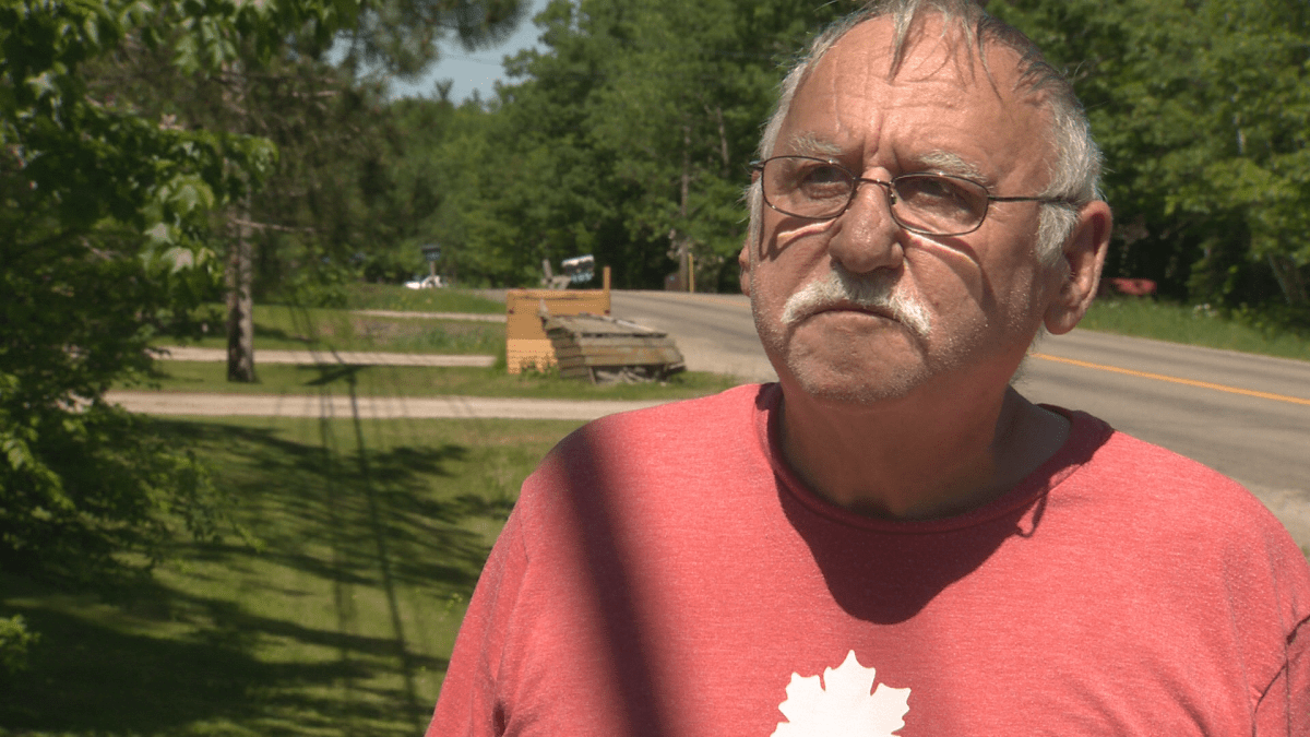 Aubrey Trites, a Petitcodiac resident, says the road conditions are ‘deplorable’