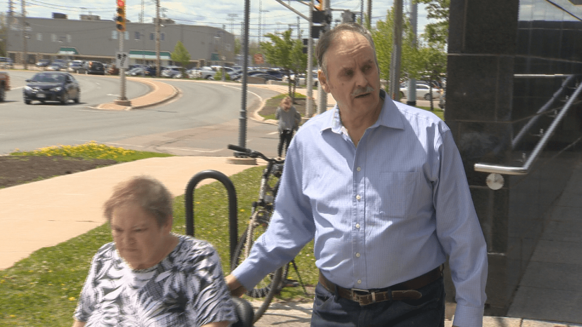 Randy Van Horlick at Moncton Provincial Courthouse on June 4, 2019. 