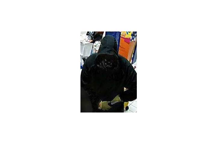 Barrie police are looking to identify a male suspect in connection to two reported robberies.