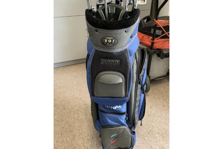 Five golf bags and two vacuums were found, Barrie police say.