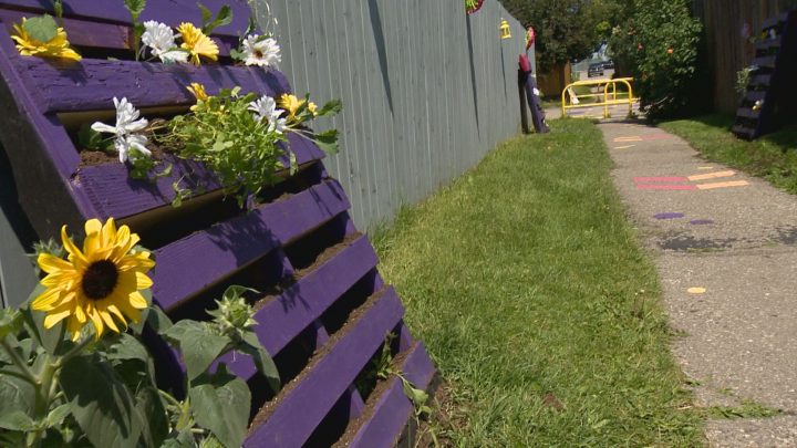 Revitalized catwalks in Calgary's Marlborough neighbourhood were unveiled on Saturday, June 22, 2019.
