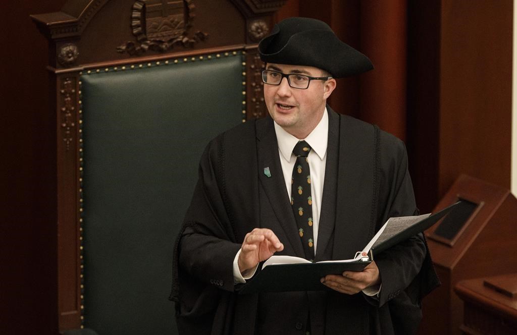 Speaker of the house Nathan Cooper
