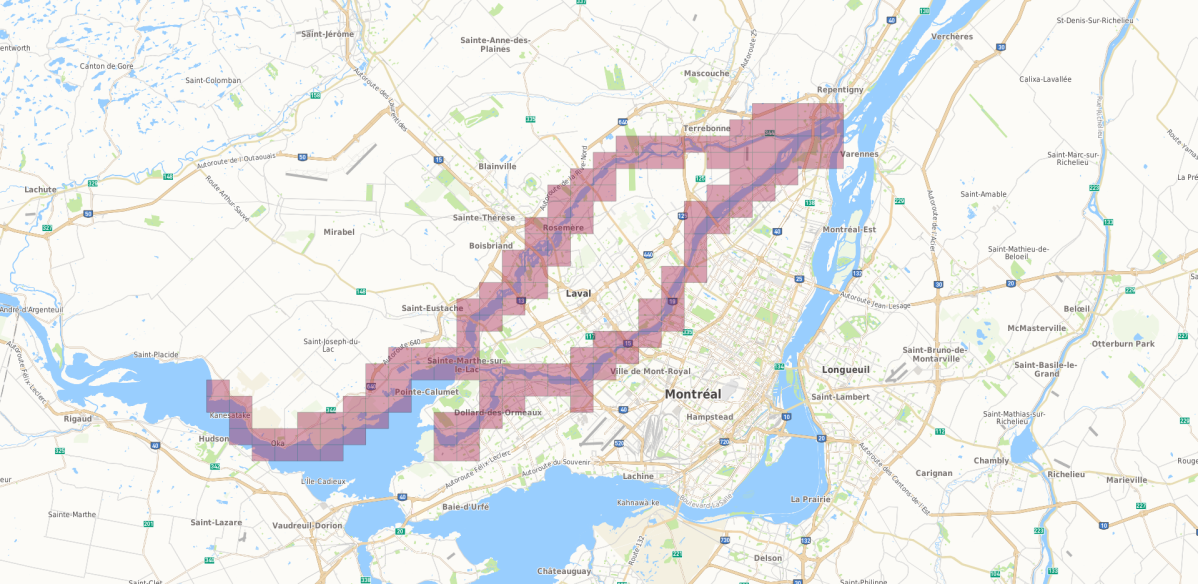 New flood maps by the CMM has outlined the regions that now fall into Quebec's floodplains.