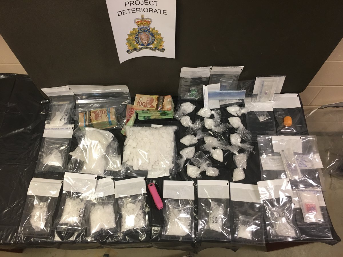 Drugs seized in the Project Deteriorate investigation.